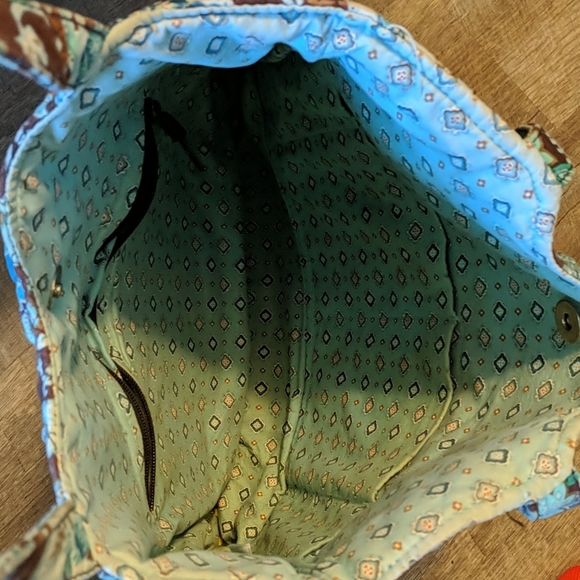 Vera Bradley Java Blue retired pattern - Picture 11 of 16